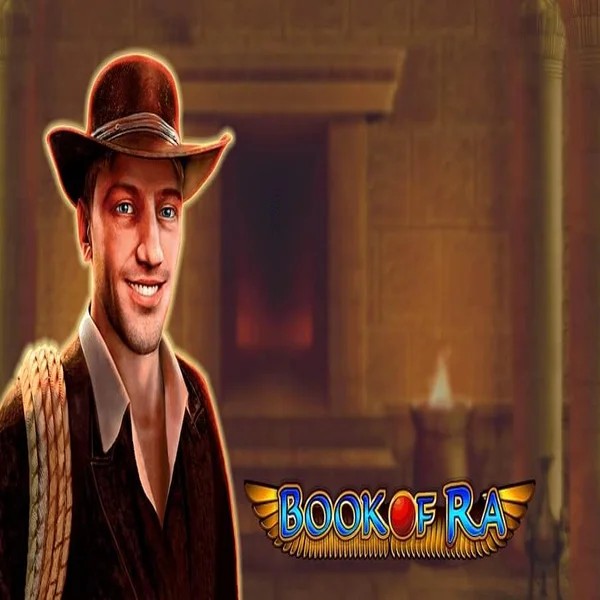 Book of Ra logo by Greentube O'Reels Casino UK