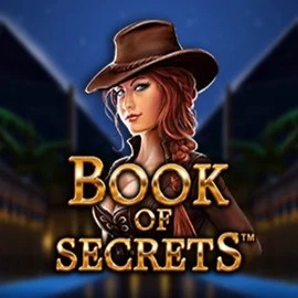 Book of Secrets slot visual from SYNOT Games available on oreelscasino.uk