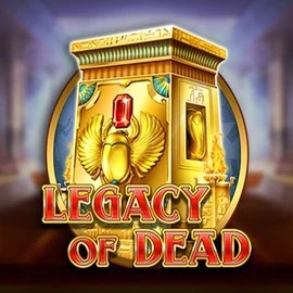 Official Slots logo: Legacy of Dead by Play'n GO at O'Reels Casino UK