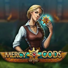 Mercy Of The Gods logo by NetEnt at O'Reels Casino UK